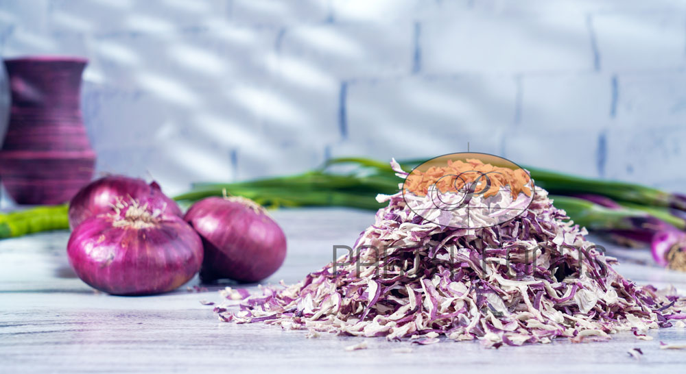 Dehydrated Red Onion Kibbled
